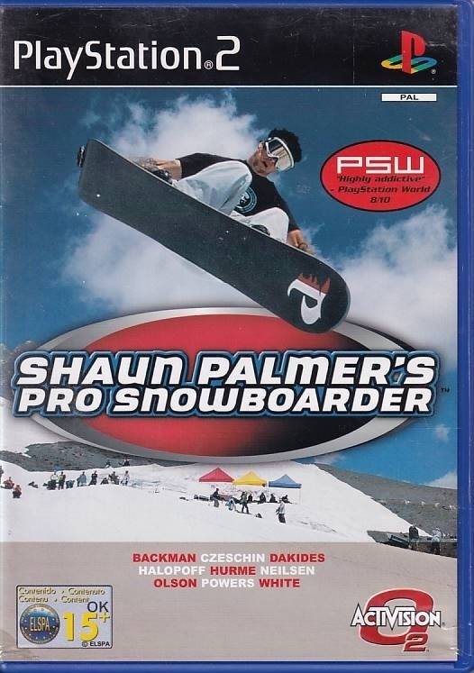 Shaun Palmers Pro Snowboarder - PS2 (B Grade) (Genbrug)