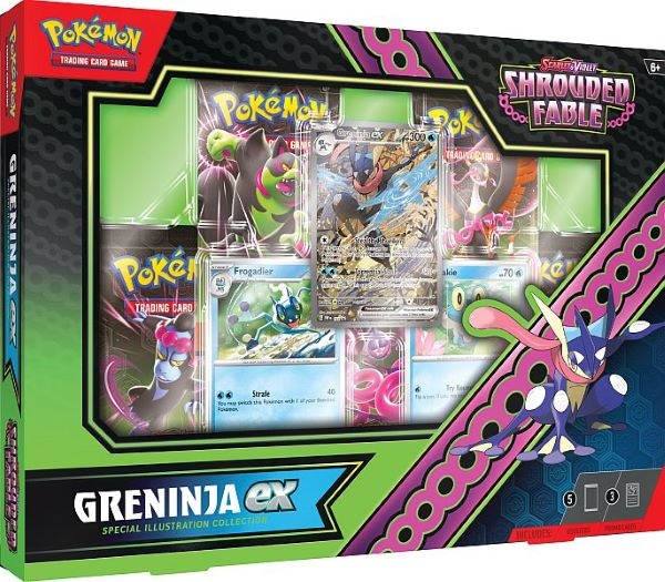 Shrouded Fable - Greninja EX Special Illustration Collection - Pokemon kort