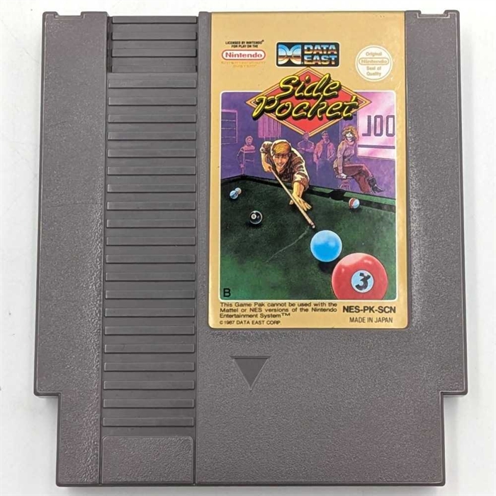 Side Pocket - SCN - NES Spil (B Grade) (Genbrug)