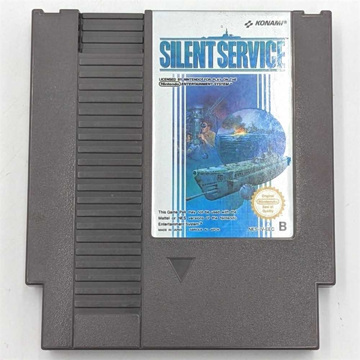 Silent Service - EEC - NES Spil (B Grade) (Genbrug)