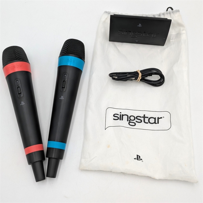 SingStar Trådløse Mikrofoner - PS2PS3 Tilbehør (B Grade) (Genbrug)