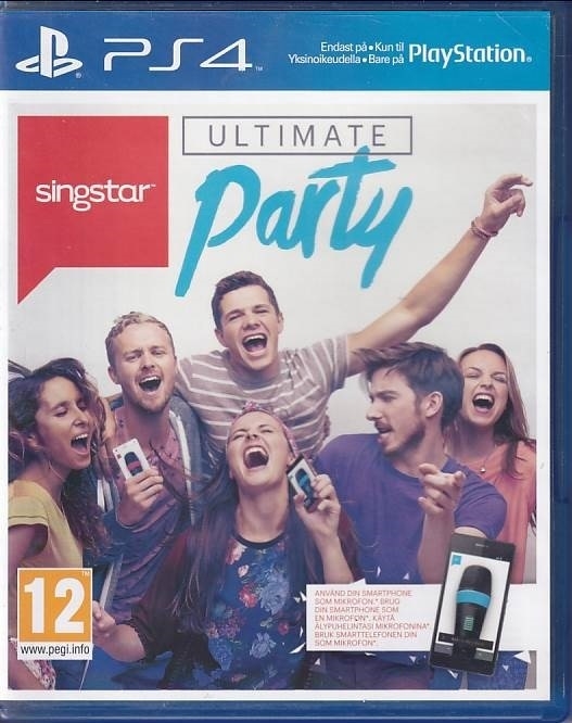 dække over bodsøvelser En eller anden måde 100 ,- Singstar - Ultimate Party - PS4 (Genbrug)