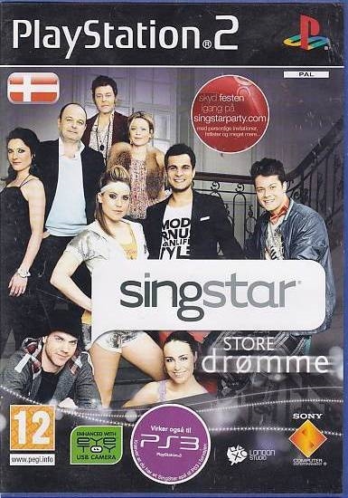 Singstar Store Drømme - PS2 (B Grade) (Genbrug)