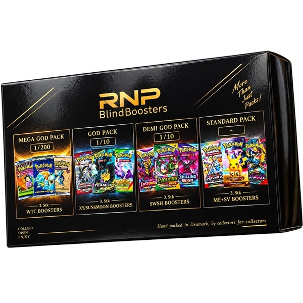 RNP BlindBoosters - Pokemon kort (BMO*)