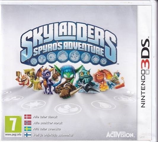 Skylanders Spyros Adventure - Nintendo 3DS Spil - (A Grade) (Genbrug)