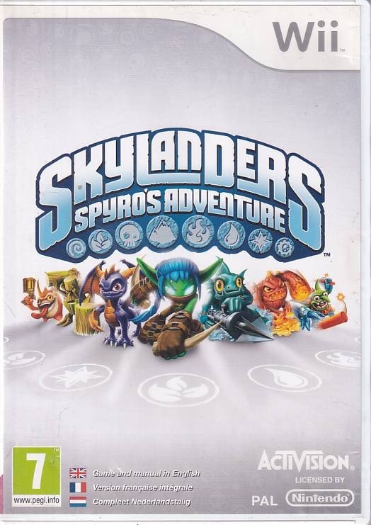 Skylanders Spyros Adventure - Nintendo Wii (B Grade) (Genbrug)