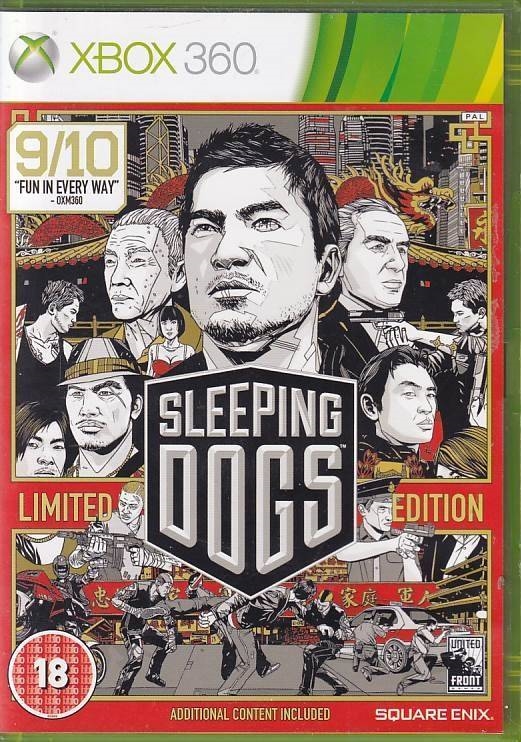 Sleeping Dogs - Limited Edition - XBOX 360 (B Grade) (Genbrug)