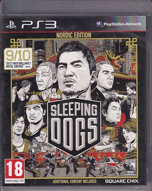 Sleeping Dogs - Nordic Edition - PS3 (B Grade) (Genbrug)