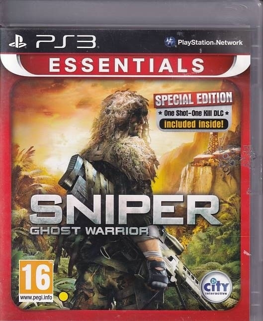 Sniper Ghost Warrior Special Edition - Essentials - PS3 (B Grade) (Genbrug)