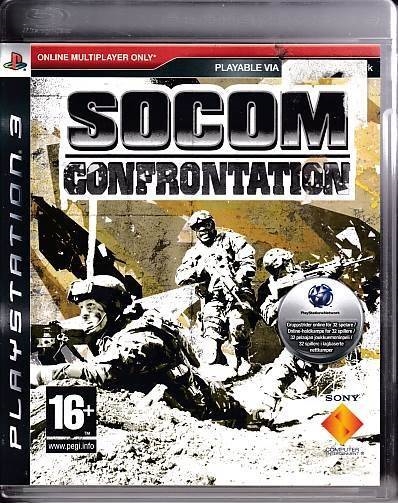 Socom Confrontation - PS3 - (B Grade) (Genbrug)