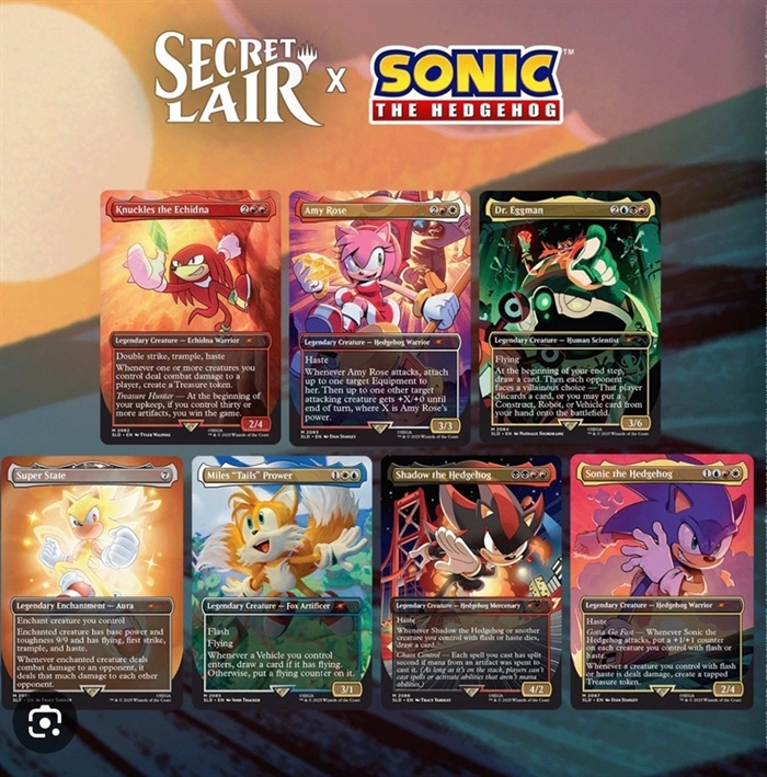 Sonic (Regular) - Secret Lair Drop series - Magic the Gathering