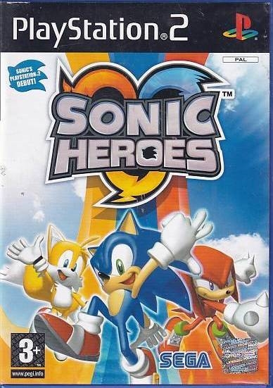 Sonic Heroes - PS2 (Genbrug)