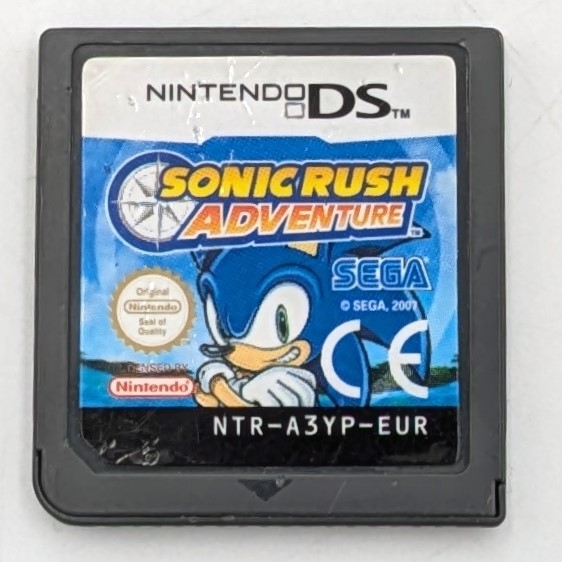 Sonic Rush Adventure - Cartridge - Nintendo DS (B Grade) (Genbrug)