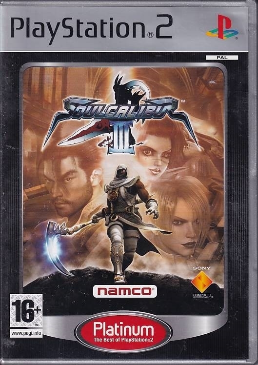Soulcalibur III - Platinium - PS2 (B Grade) (Genbrug)