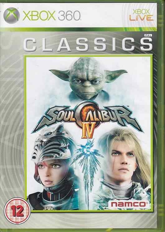 Soulcalibur IV - Classics - XBOX Live - XBOX 360 (B Grade) (Genbrug)