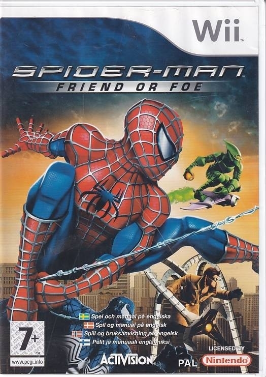 Spider-Man Friend Or Foe - Wii (B Grade) (Genbrug)