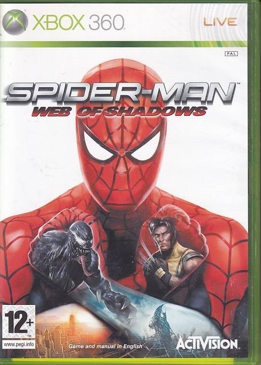 Spider-Man Web of Shadows - XBOX 360 (B Grade) (Genbrug)