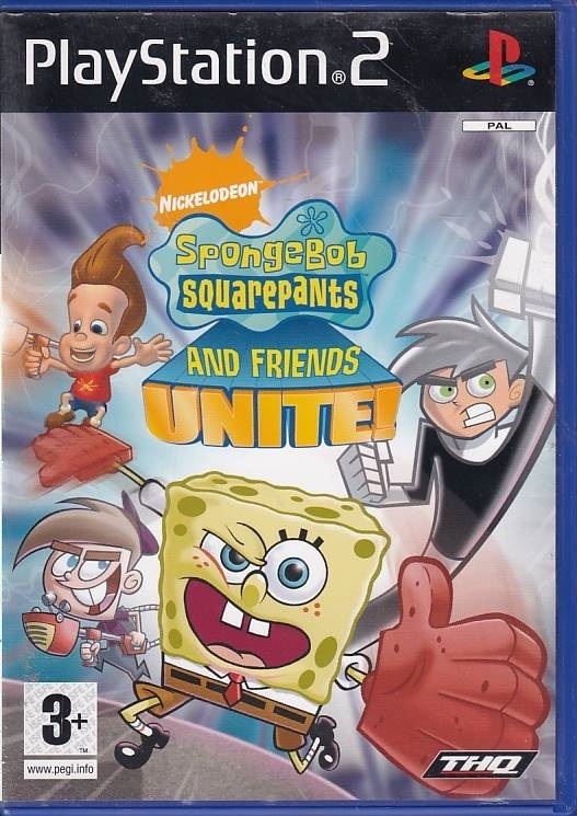 SpongeBob SquarePants and Friends Unite - PS2 (B Grade) (Genbrug)