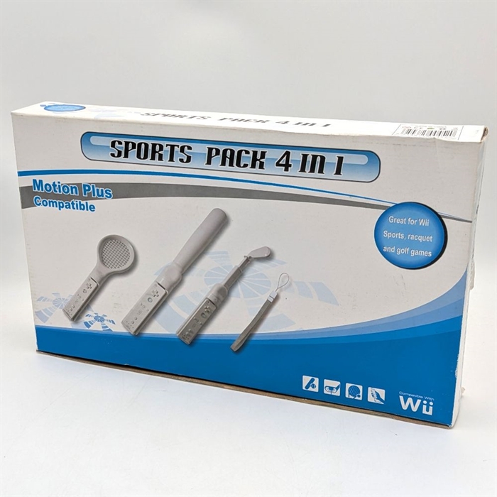 Sports Pack 4 in 1 - Nintendo Wii Tilbehør (B Grade) (Genbrug)