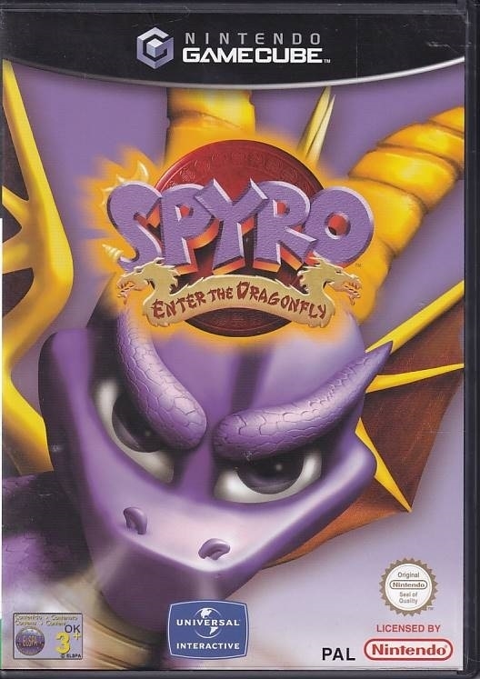 Spyro Enter the Dragonfly - GameCube (B Grade) (Genbrug)