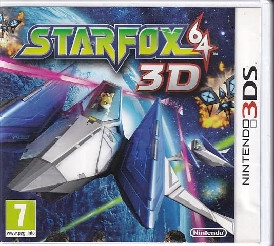 Star Fox 64 3D - Nintendo 3DS - (B Grade) (Genbrug)