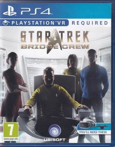 Star Trek - Bridge Crew - PS4 - PSVR (A Grade) (Genbrug)