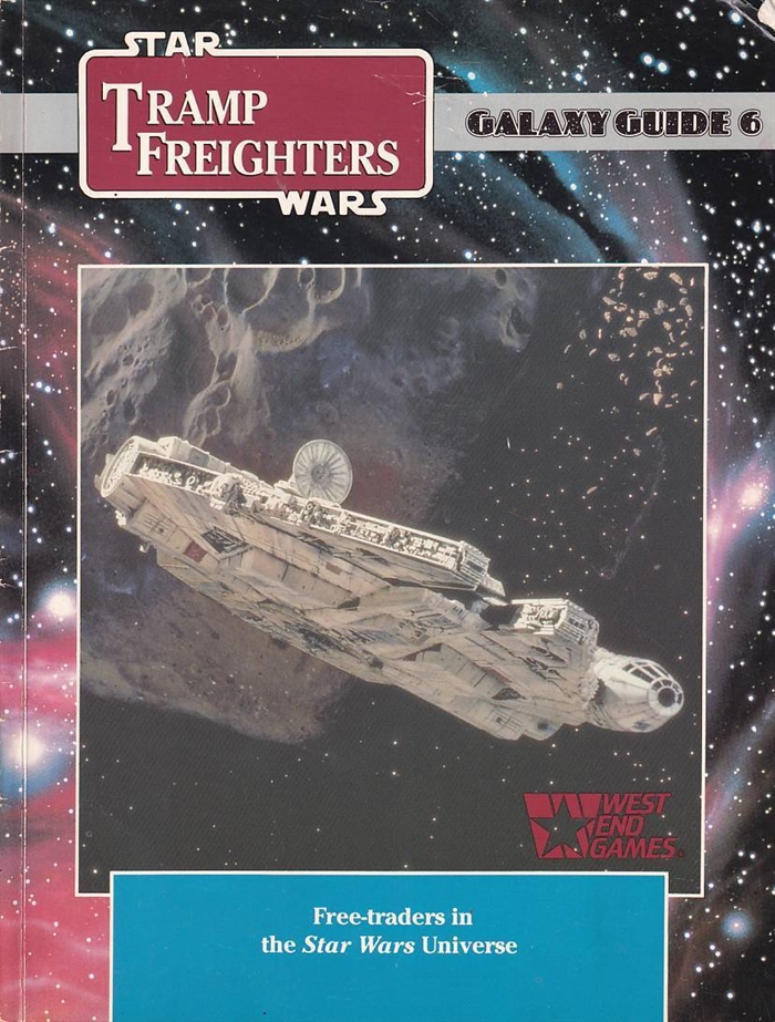 Star wars D6 -  Galaxy Guide 6 Tramp Freighters (1st edition) (B-Grade) (Genbrug)