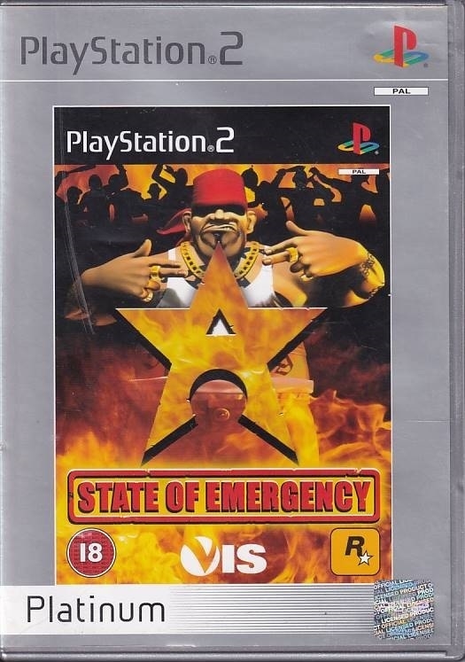 State of Emergency - Platinum - PS2 (B Grade) (Genbrug)