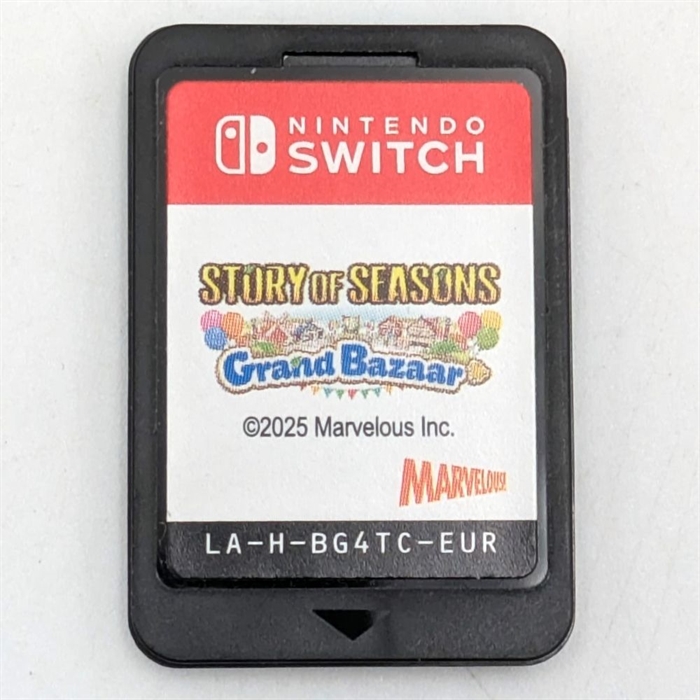 Story of Seasons Grand Bazar - Cartridge - Nintendo Switch spil (A Grade) (Genbrug)