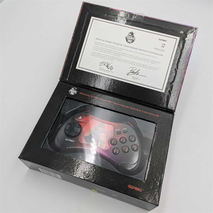 Street Fighter 15th Anniversary Akuma Controller - PS2 Tilbehør (B Grade) (Genbrug) 