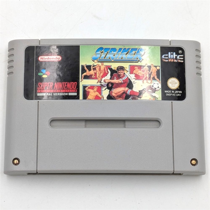 Striker - Cartridge - SNES Spil - (UKV) (B Grade) (Genbrug)
