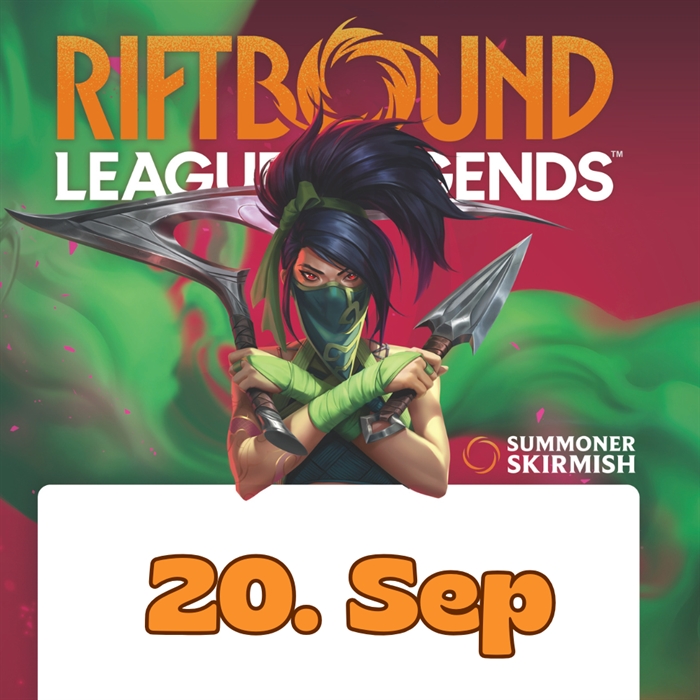 Summoner Skirmish - SEPTEMBER - søndag d. 20. september kl.10:30 - Riftbound - Aarhus billet