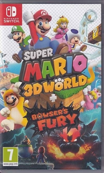 Super Mario 3d World + Bowsers Fury - Nintendo Switch (A Grade) (Brugt)