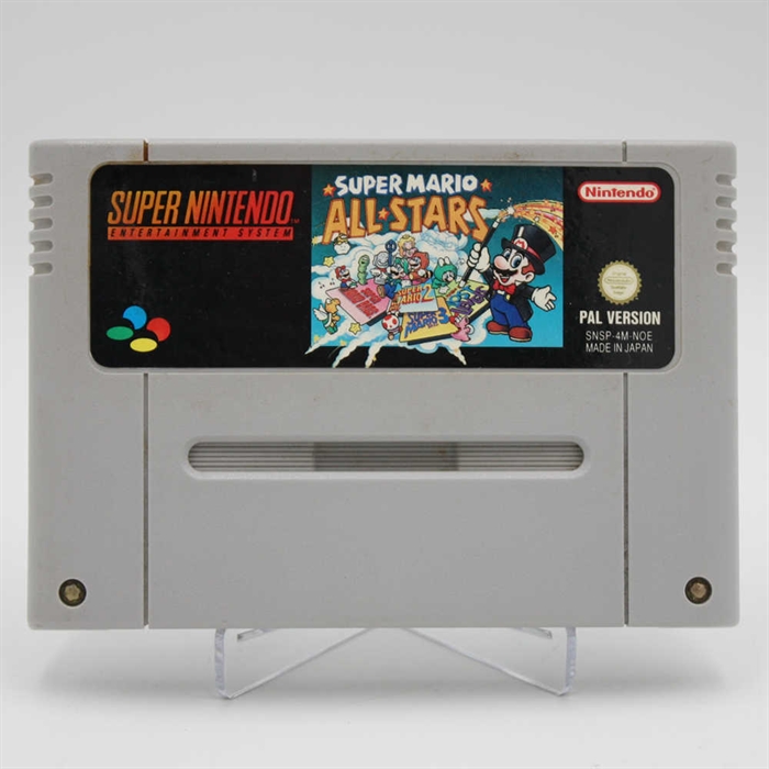 Super Mario All Stars - SNES - Cartridge - (NOE) (C Grade) (Genbrug)