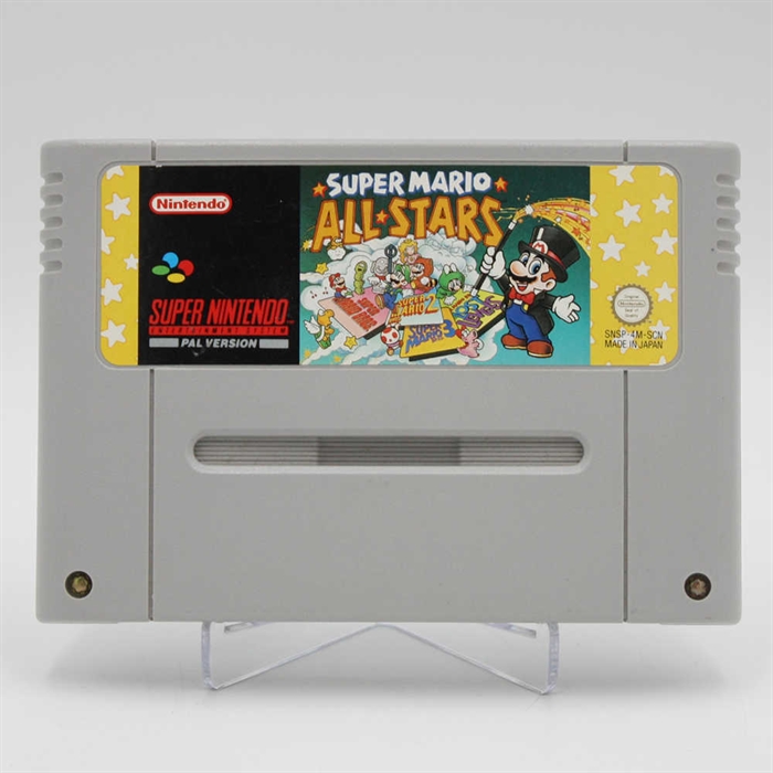 Super Mario All Stars - SNES - Cartridge - (SCN) (A Grade) (Genbrug)