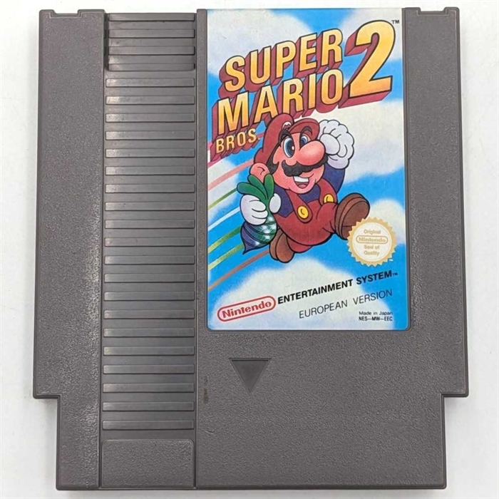 Super Mario Bros 2 - EEC - NES Spil (B Grade) (Genbrug)