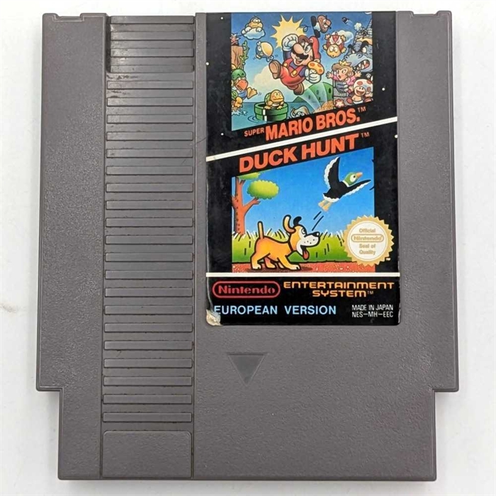 Super Mario Bros og Duck Hunt - EEC - NES Spil (B Grade) (Genbrug)