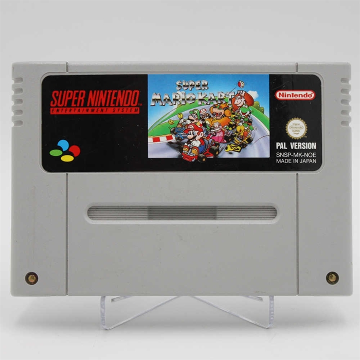 Super Mario Kart - SNES - Cartridge - (NOE) (B Grade) (Genbrug)