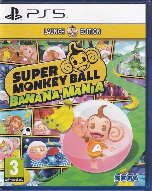 Super Monkey Ball Banana Mania Launch Edition - PS5 (A Grade) (Genbrug)