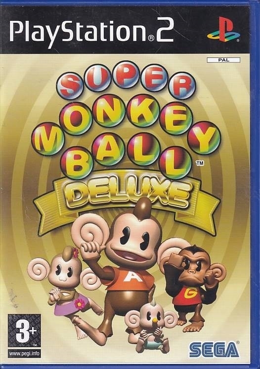 Super Monkey Ball Deluxe - PS2 (B Grade) (Genbrug)