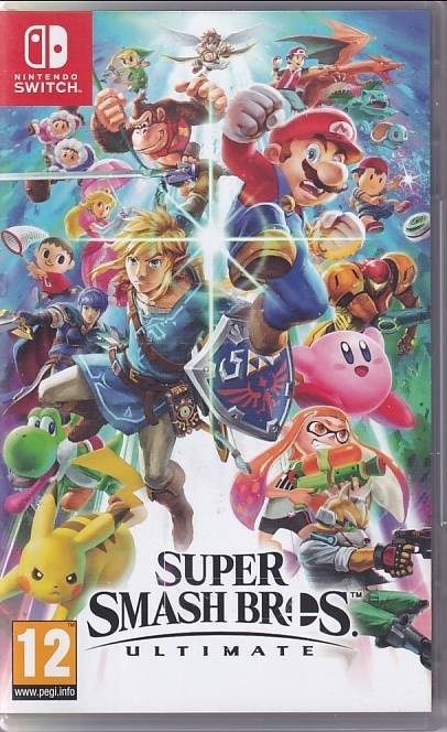 Super Smash Bros Ultimate  - Nintendo Switch spil (A-Grade) (Genbrug) 