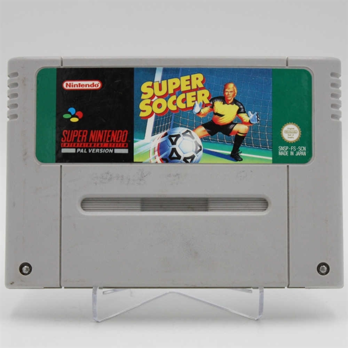 Super Soccer - SNES - Cartridge - (SCN) (B Grade) (Genbrug)