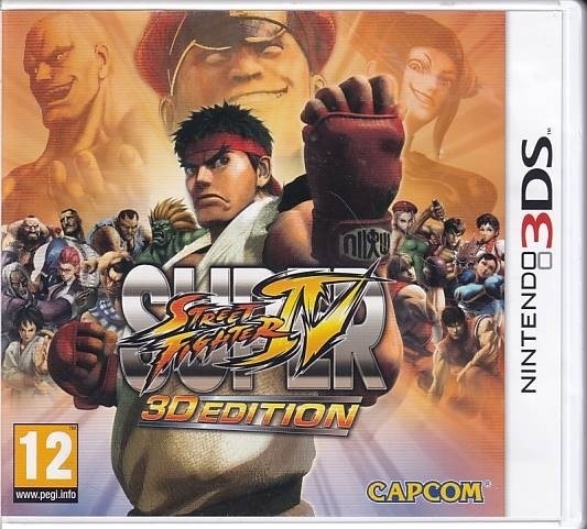 Super Street Fighter IV 3D Edition - Nintendo 3DS Spil (A Grade) (Genbrug)