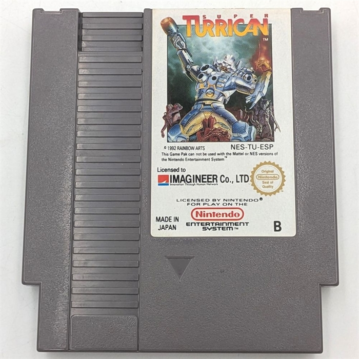 Super Turrican - Cartridge - ESP - NES Spil (B Grade) (Genbrug)