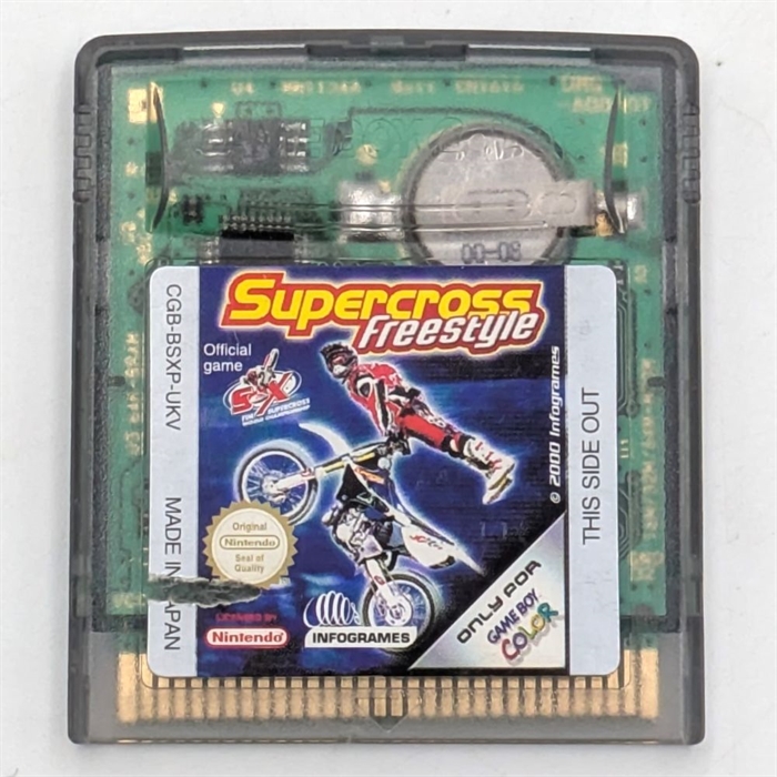 Supercross Freestyle - Cartridge - GameBoy Color spil (B Grade) (Genbrug)