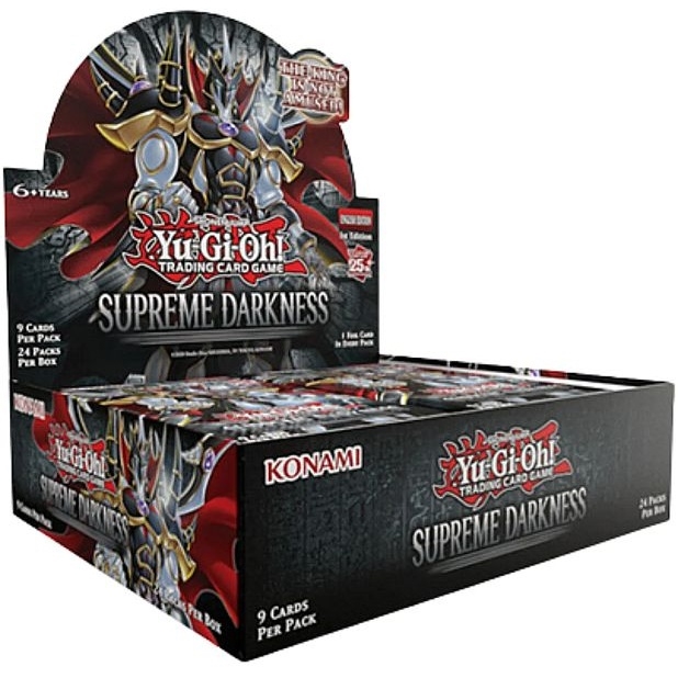 Supreme Darkness - Booster Box Display (24 Booster Packs) - Yu-Gi-Oh kort