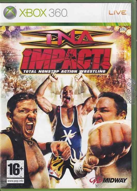 TNA Impact Total Nonstop Action Wrestling - XBOX 360 (B Grade) (Genbrug)