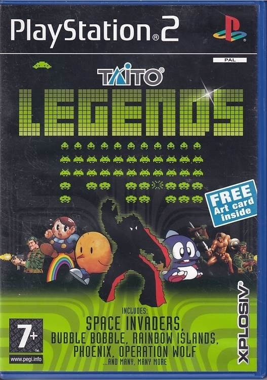 Taito Legends - PS2 (B Grade) (Genbrug)