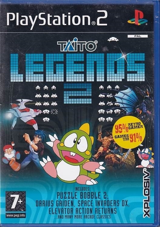 Taito Legends 2 - PS2 (B Grade) (Genbrug)