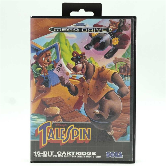 TaleSpin - Komplet I Æske - Sega Mega Drive Spil (B Grade) (Genbrug)